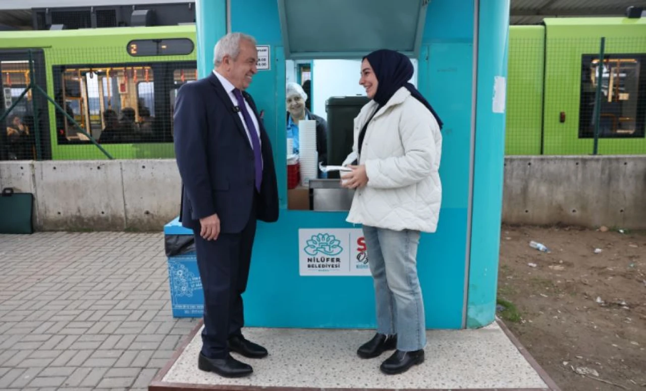 Nilüfer Belediyesi'nden öğrencilerin içini ısıtan hizmet