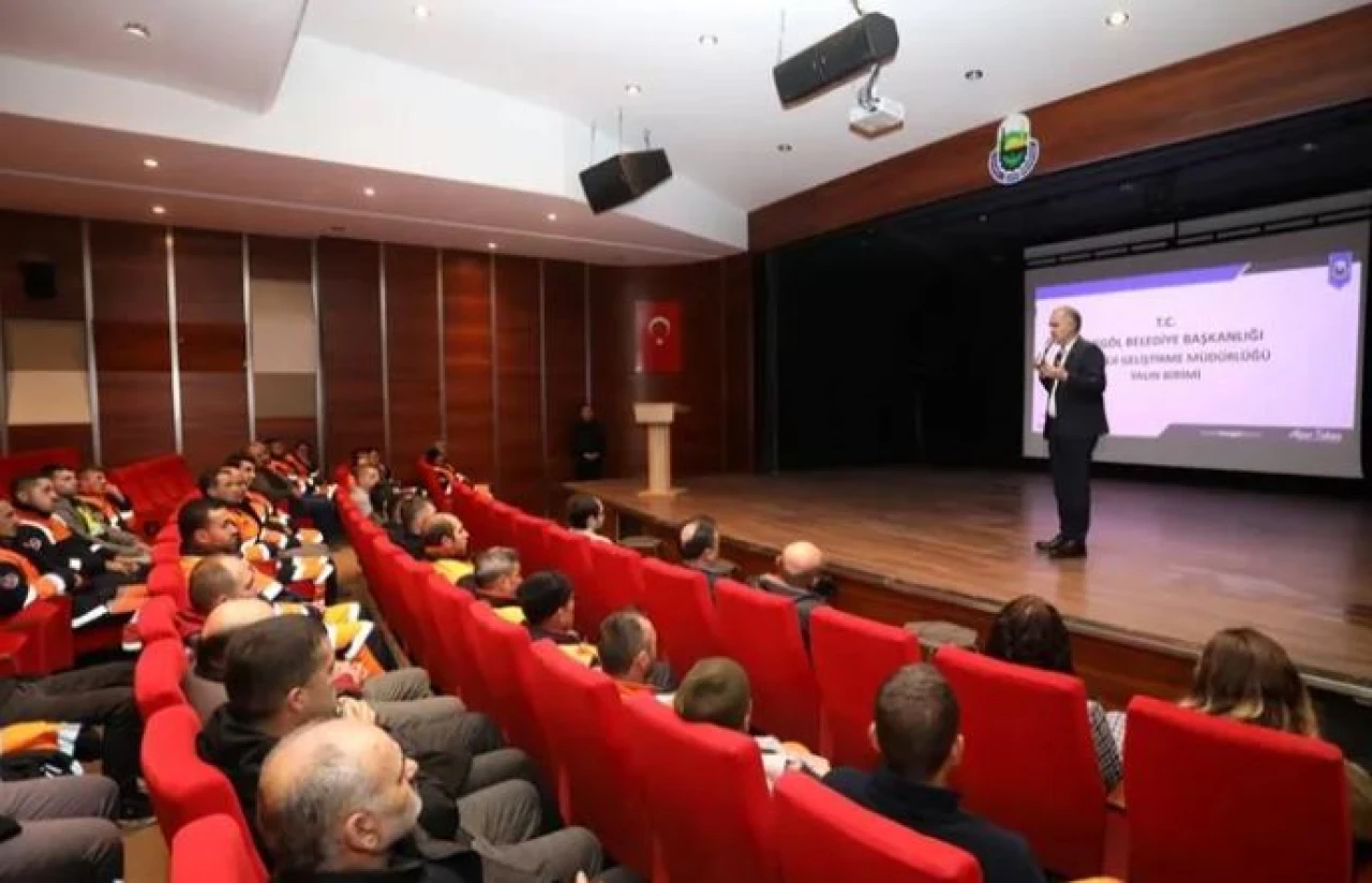 İnegöl'de yalın eğitimler sürüyor