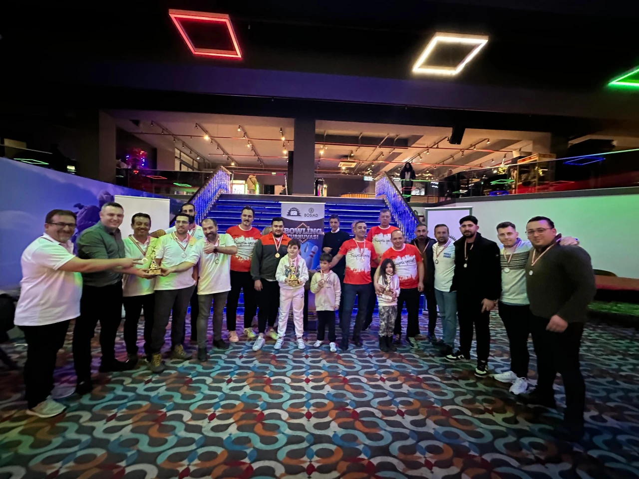 BOSİAD Bowling Turnuvası coşkuyla tamamlandı