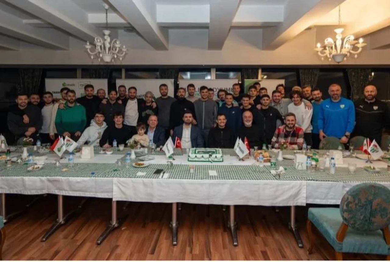 Matlı Grup'tan Bursaspor'a özel yemek