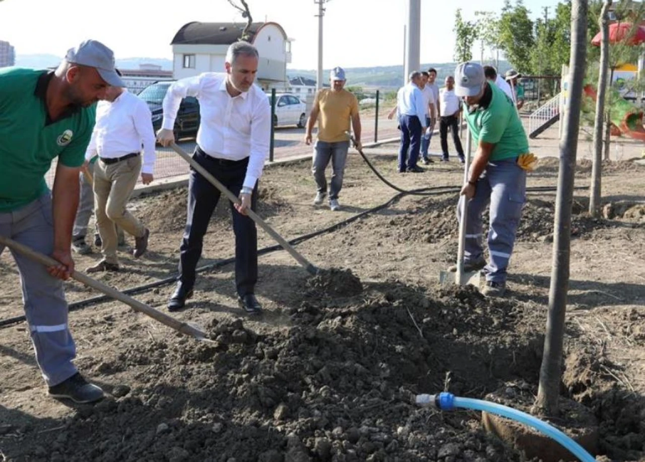 İnegöl'de yeşil seferberlik... Türkiye ortalaması geçildi