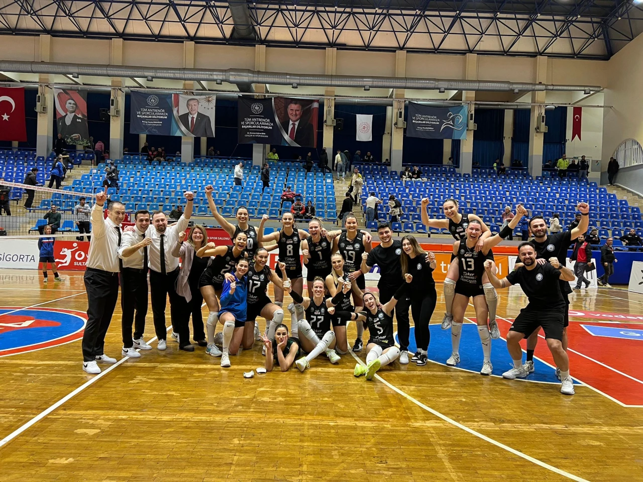 Nilüfer Belediyespor  Aydın’dan galibiyetle döndü