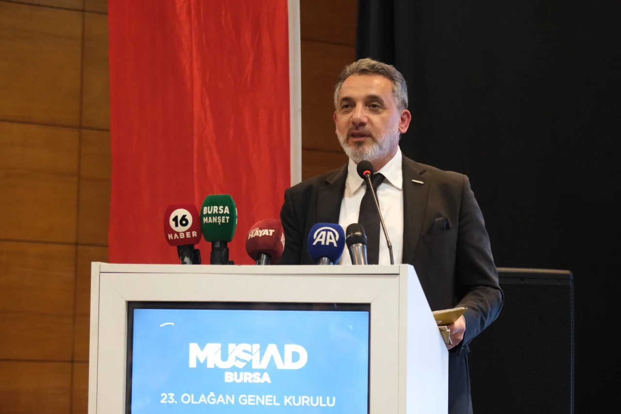 MÜSİAD Bursa'da  Şenocak güven tazeledi