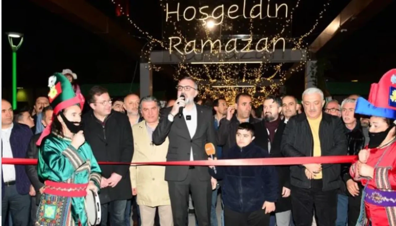 Kestel'de ramazan sokağı açıldı