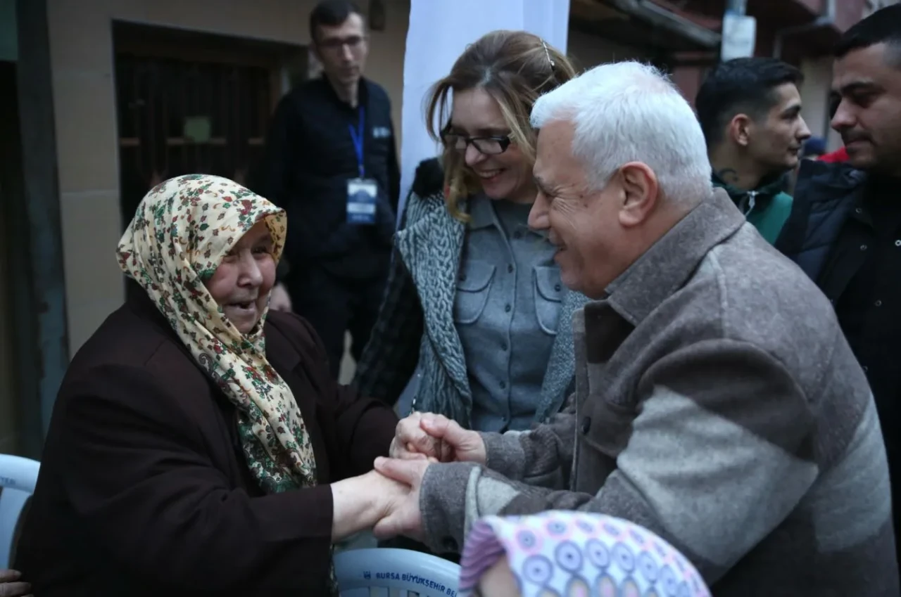 Atıcılar'daki iftarda kentsel dönüşüm sözü