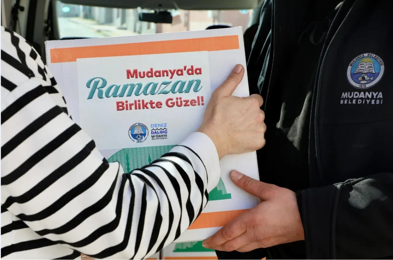 Mudanya Belediyesi'nden ramazanda erzak desteği