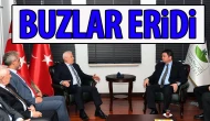 Buzları eriten ziyaret... Bozbey ve Aydın bir arada