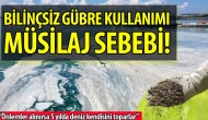 Bilinçsiz gübre kullanımı müsilajı tetikliyor!