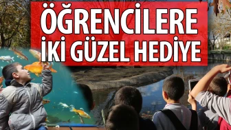 Bursa Büyükşehir ve Yıldırım'dan öğrencilere karne hediyeleri