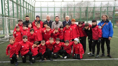 Dikkaldırımlı genç sporculara Başkan Aydın'dan ziyaret