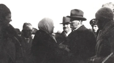 Atatürk'ün Bursa ziyaretinden kareler...