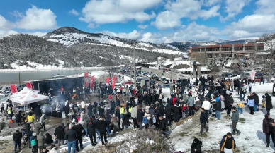 Gürsu'da kar keyfi Ericek'te çıkartıldı