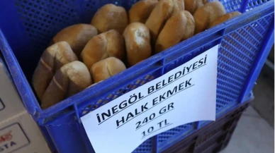 İnegöl'de ekmek 10 TL!