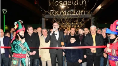 Kestel'de ramazan sokağı açıldı