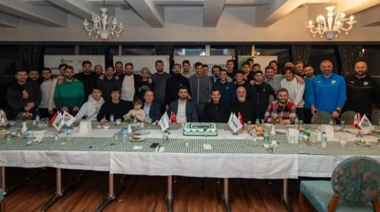 Matlı Grup'tan Bursaspor'a özel yemek